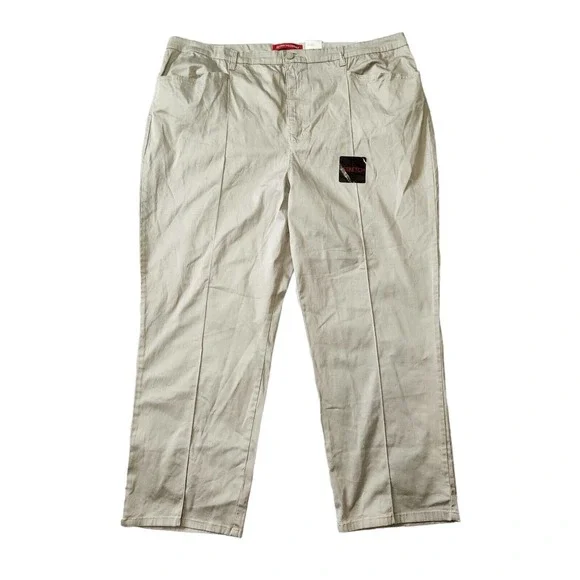 Gloria Vanderbilt Pants & Jumpsuits | Gloria Vanderbilt Womens Pants Trousers Slacks Plus Sz 24W Tan Beige Career Wear | Color: Tan | Size: 24W | Gloria Vanderbilt Pants & Jumpsuits | Gloria Vanderbilt Womens Pants Trousers Slacks Plus Sz 24W Tan Beige Career Wear | Color: Tan | Size: 24W |